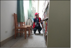财经学院开展“图书馆义工”志愿服务活动