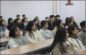 财经学院开展“安全教育”主题班会活动