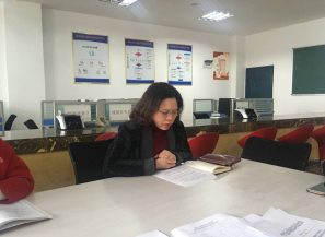 财经学院教工学生党支部召开2018年度组织生活会和开展民主评议党员大会
