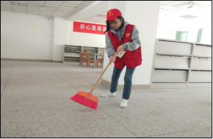 财经学院开展“图书馆义工”志愿服务活动